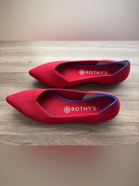 Rothy's The Point Chili Red